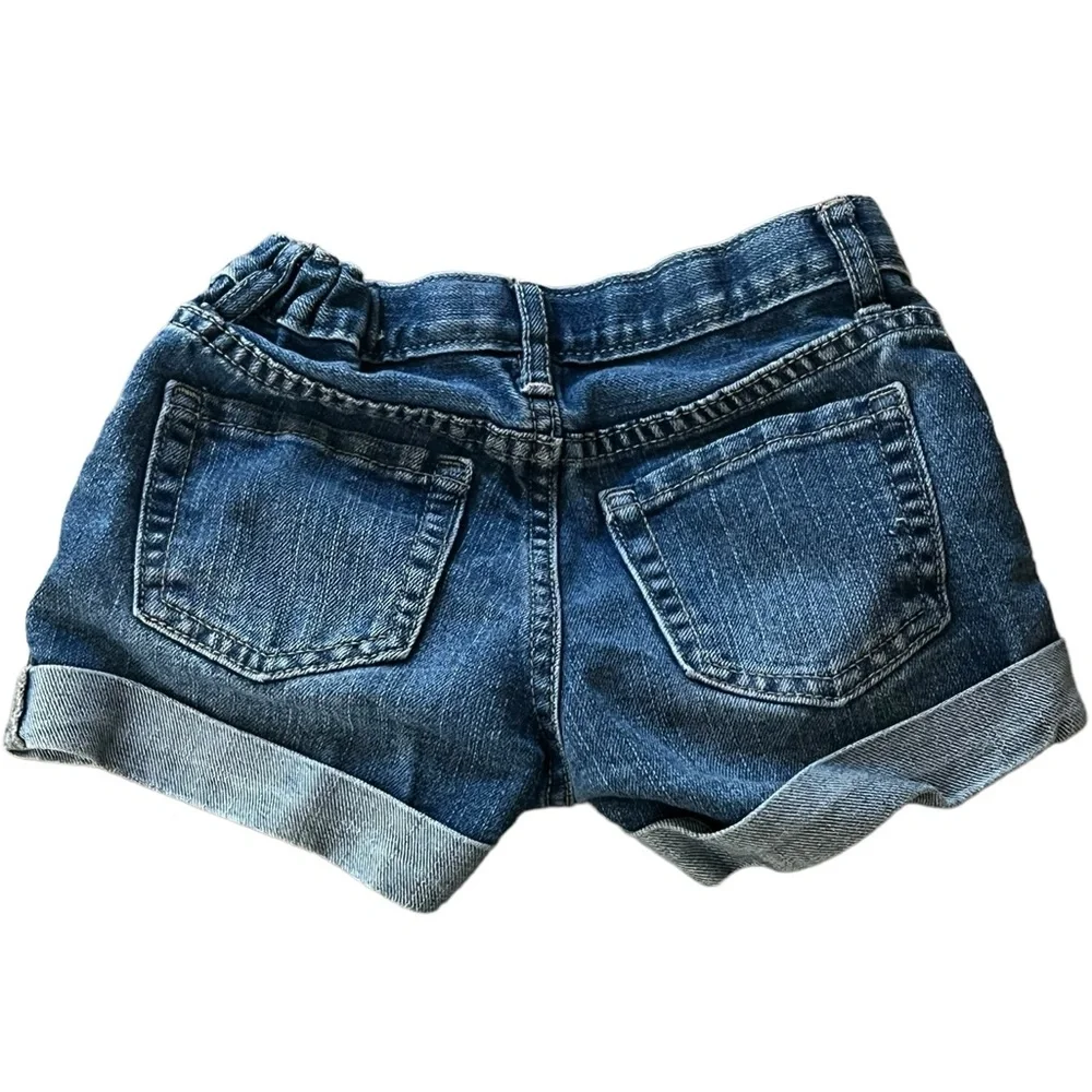 The Children’s Place | Cuffed jeans shorts adjustable waist girl’s size…